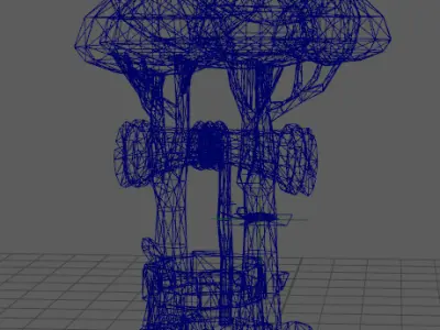 agic well Low-poly 3D model