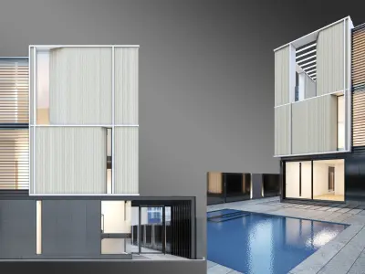 House Building 01  3D model