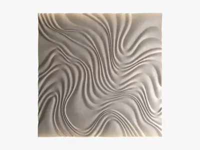 wave wall 38 3D model