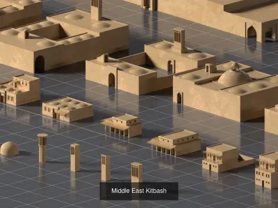 Ultimate Kitbash Bundle 3D Model Pack