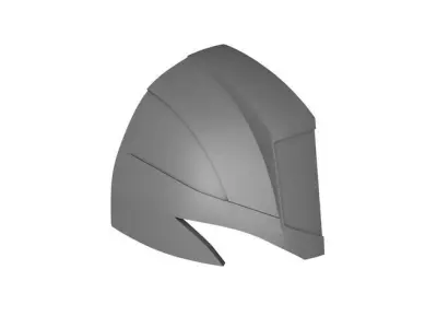 Dredd 2012 helmet 3D print model