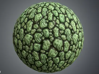 Stylized Ground Vol 45 - Hand Painted Texture Pack Texture