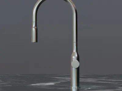 CERA KW0261002R Kitchen Tap 3D model