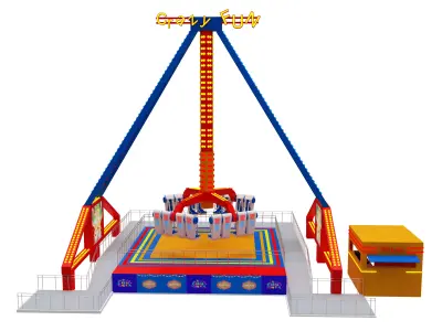 Funfair Crazy Vertical Rider 3D model