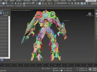 Transformers Shockwave High Quality 3Ds Model  3D model