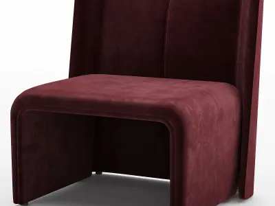  LEGACY ARMCHAIR Low-poly 3D model