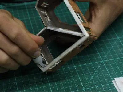  HO scale suburban house005 3D print model