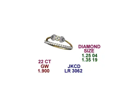 light weight womans ring for all occasions  3D print model