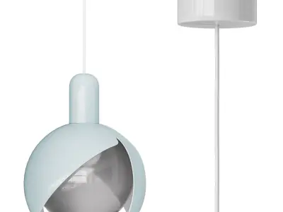 Periwinkle Pendant Light by Circu 3D model