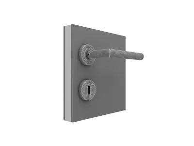 Standard Door Handle 3D model