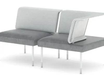 Herman Miller Workstation Public 2 3D model