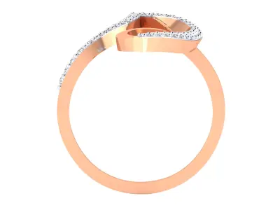 Women Ring Render 3dm STL MTL SLC JCD OBJ FBX Details 3D print model 33