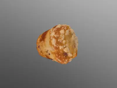 Lemon Muffin 3D model