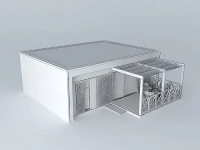 Mobile house Free 3D model