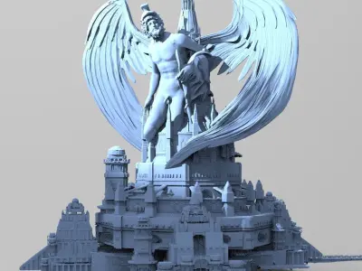 Camelot  Tower kit bash 1 Palace 3D 3D model