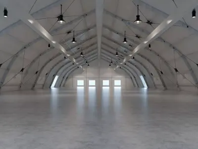 Event Exhibition Tent 3D model