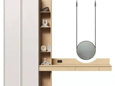 Modular hallway composition RJ Easy Design 01 3D model