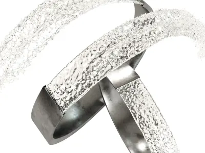 Exterior Modern Fountain 3D model