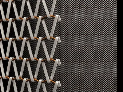 Architectural mesh 3D model
