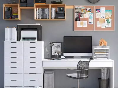 Work Space 3 3D model