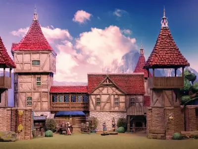 Gracewindale - Gatehouse 3D print model