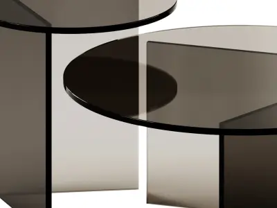 Pond Side tables by Friends and Founders 3D model