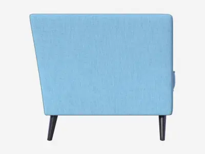 Armchair Piano 3D model