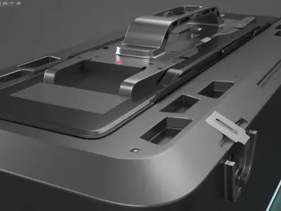 sci-fi crate 3D model order