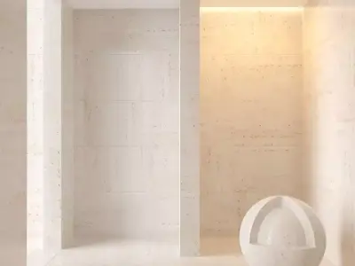 Marble wall 85 3D model