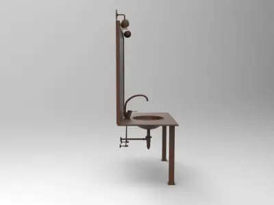 Sink 010 3D print model