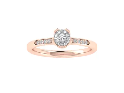Women Ring  Render 3dm STL OBJ FBX TXT Details 3D print model 14