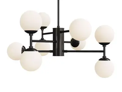 Dudley Chandelier Low-poly 3D model