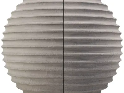 Fluted Concrete 01 - Seamless Texture