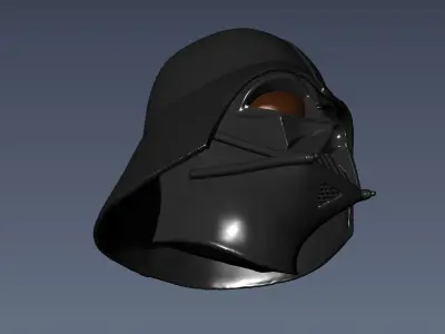 Darth Vader fullscale mask 3D print model