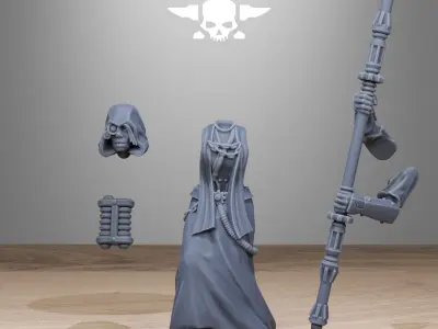 Scavenger Sister Priests 3D print model