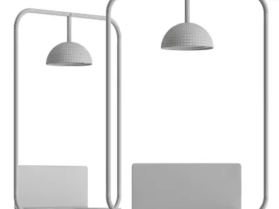 Estiluz CUPOLINA Wall Light 3D model