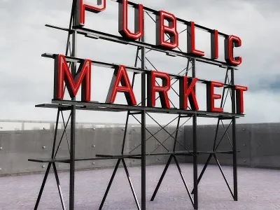 street elements 47 am162 3D model