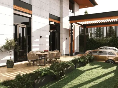 LUXURY VILLA 3D model shop