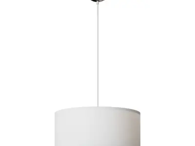 Chandelier Seven white 3D model