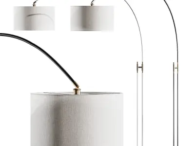 Made Studio Teo Overreach Floor Lamp 3D model