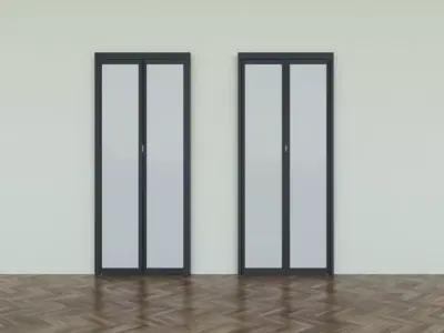 Bi-Fold Door Pattern 02 3D model