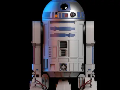 R2D2 Star Wars 3D model
