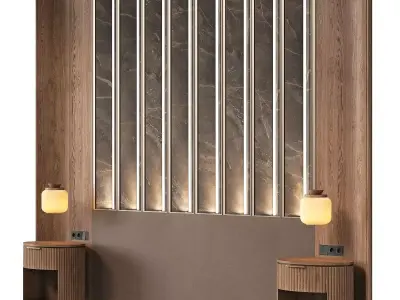 Headboard RJ Easy Design 13 3D model