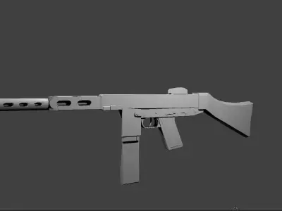 Hyde M1944 Carbine Free low-poly 3D model