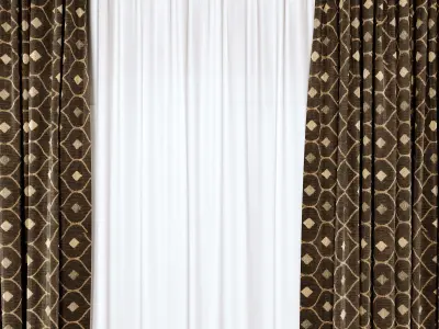 Curtain 23 3D model