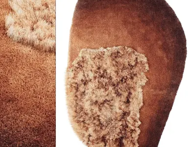 Rug The Mountain Heath 3D model