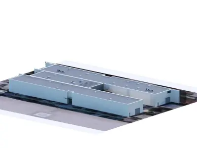 MANARAT AL SAADIYAT Low-poly 3D model