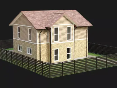Single Family House 1 3D model