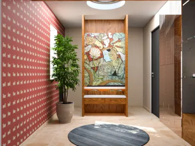 Modern Full House Interior 3D model