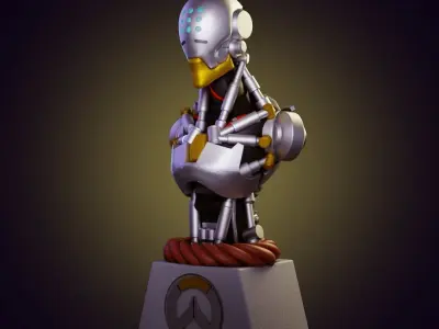 Zenyatta - Overwatch 3D print model
